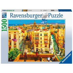 NEW, Ravensburger "Dining in Valencia" 1500pc Jigsaw Puzzle #17192